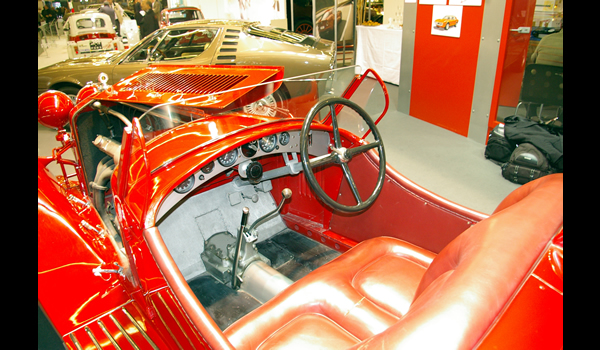 Alfa Romeo 8C 2300 Spider Mille Miglia 1932 cockpit